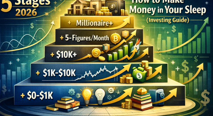 5 stages of investing in 2026 from beginner with $1000 to millionaire wealth preservation strategy