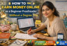 How to Earn Money Online as a Beginner Proofreader Without a Degree