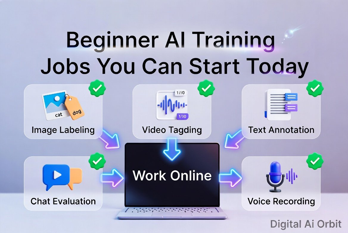 Types of AI Training Jobs Beginners Can Do