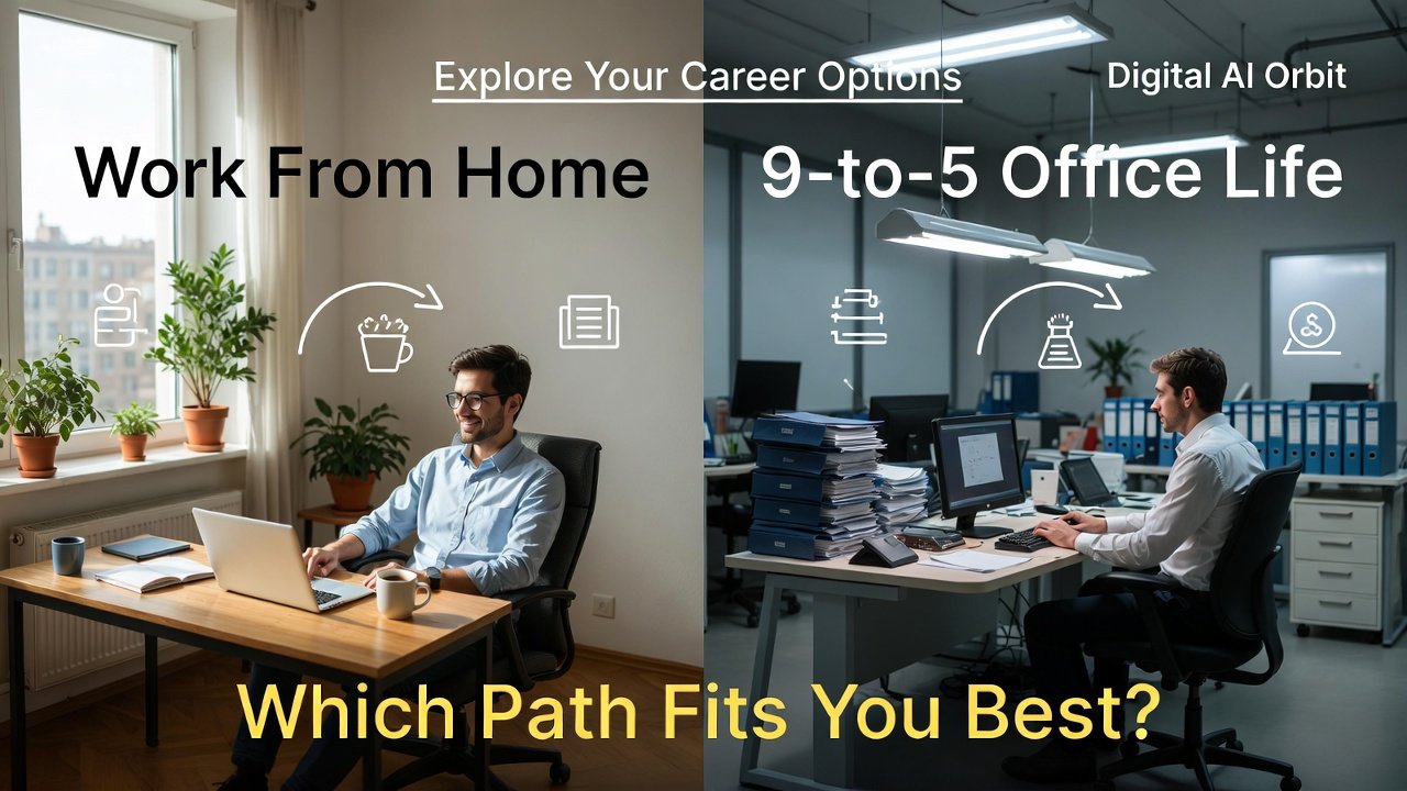 Online Work vs Traditional Jobs